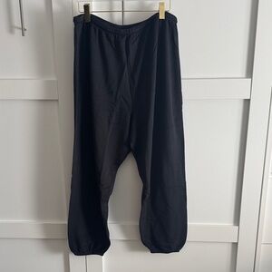 OFFLINE by Aerie Midnight Black Oversized Joggers